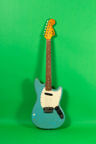 1973 Fender Musicmaster Guitar Blue