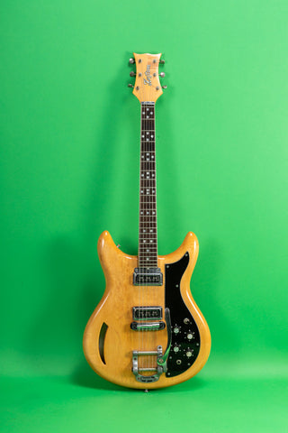 1968 Kustom K 200 Guitar Natural