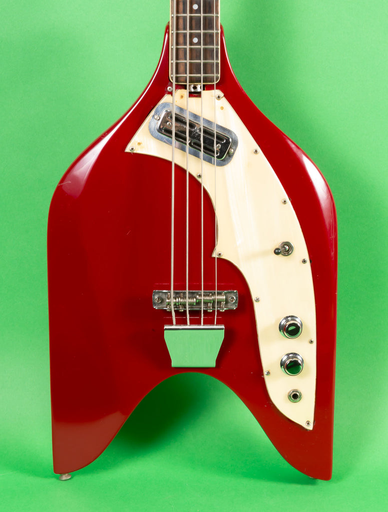 1966 Eko Rokes Bass RED