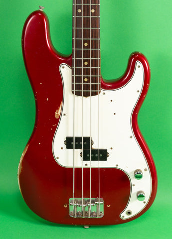 1965 Fender Precision Bass Candy Apple Red