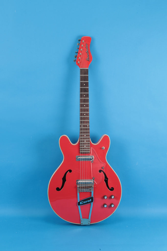 1968 Danelectro Coral Firefly Red